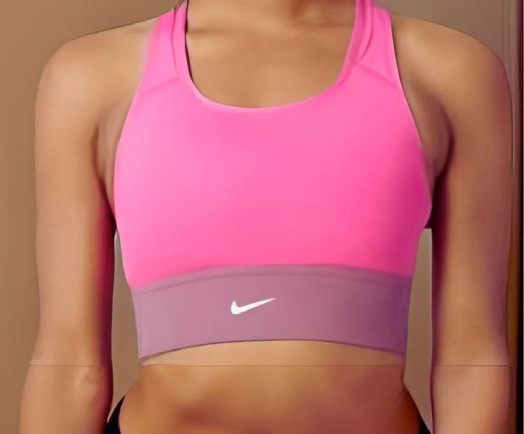 Best women's running bra with phone pockets (Nike Dri-Fit)