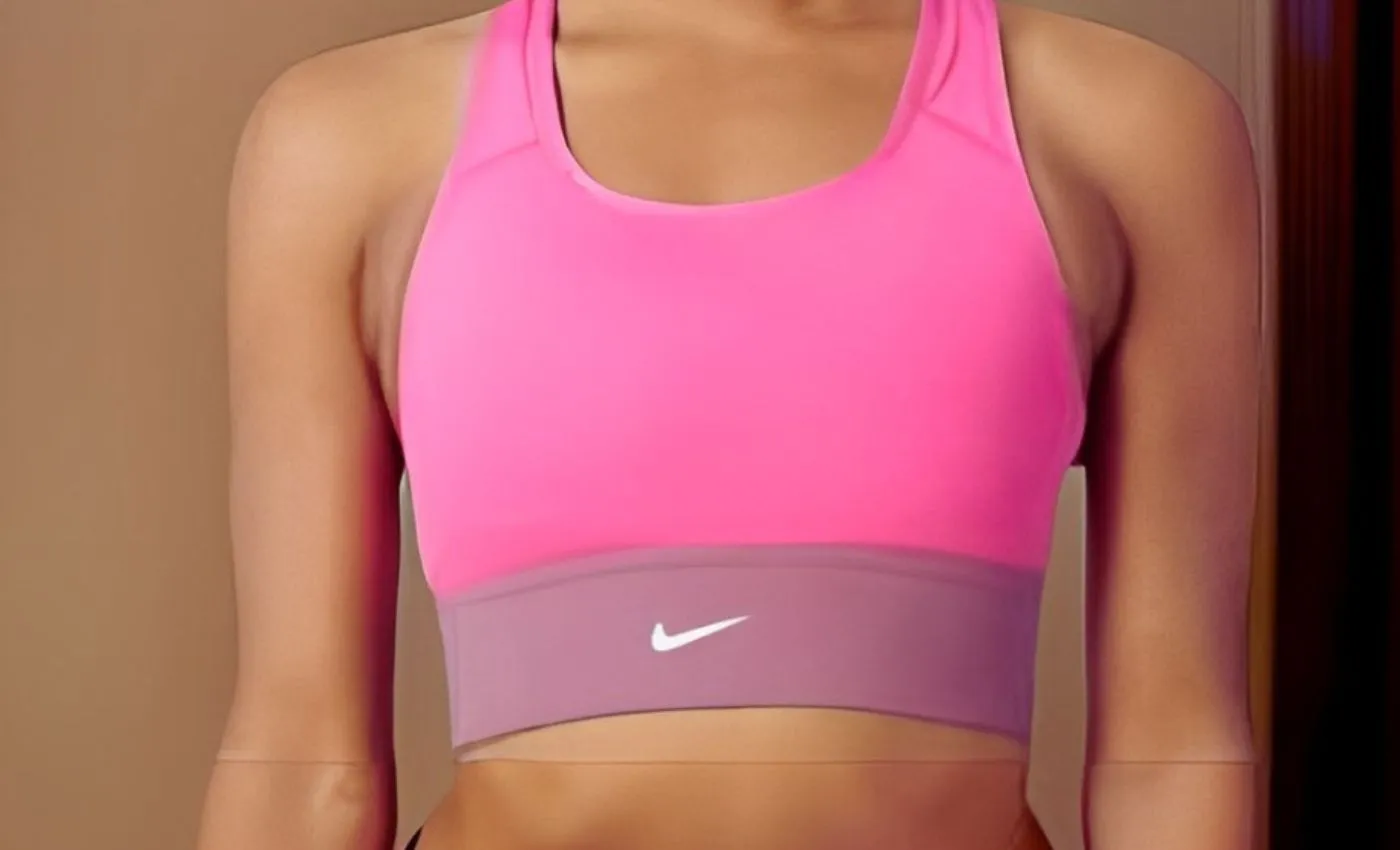 Best women's running bra with phone pockets (Nike Dri-Fit)