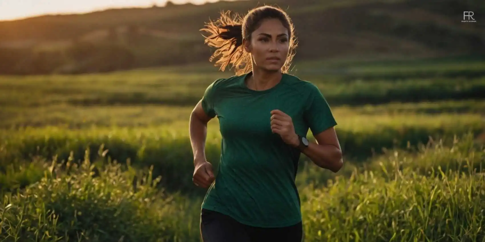 an image of a women running while thinking is running twice a week enough